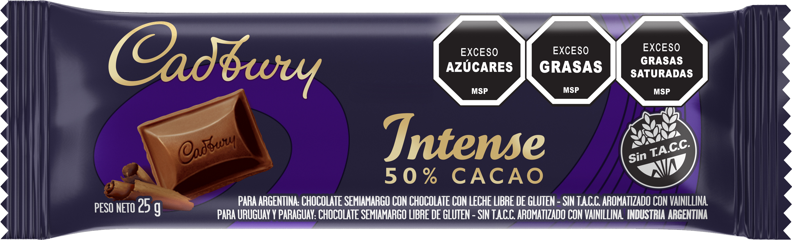 Cadbury Intense 25g - Nerilan Uruguay